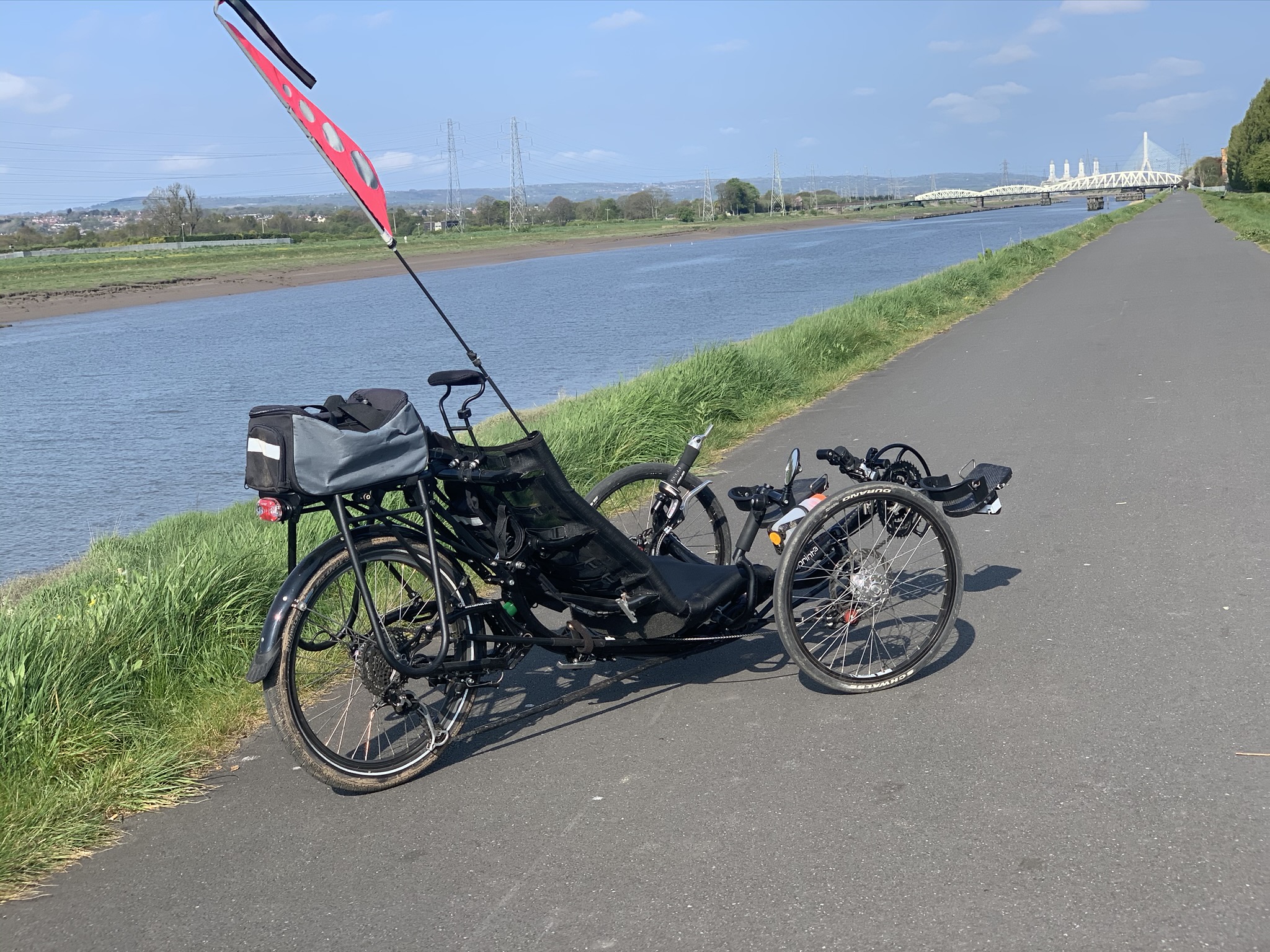 Ice recumbent trike