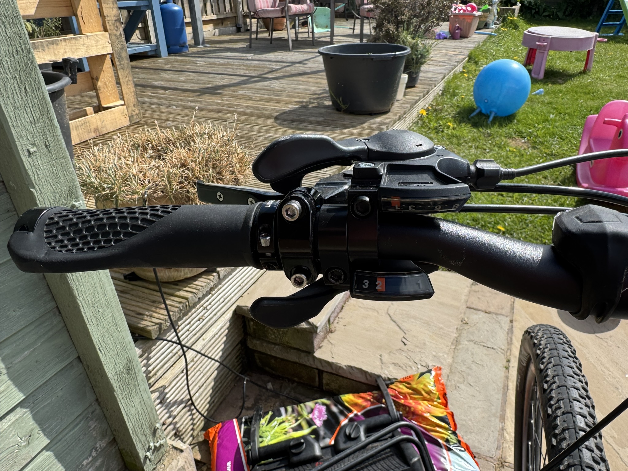 Saracen cockpit with all controls on the left